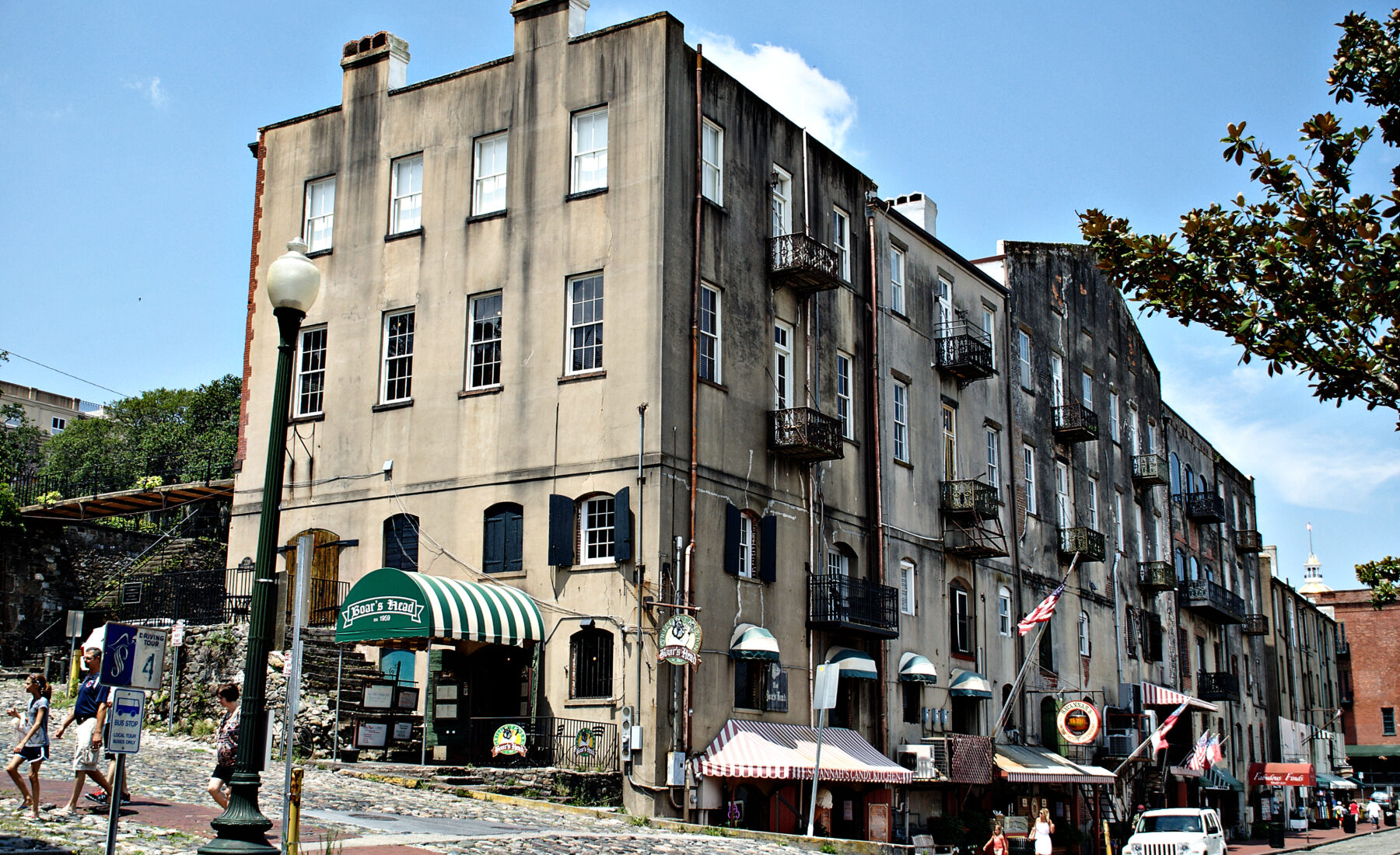 Savannah Riverwalk in Savannah